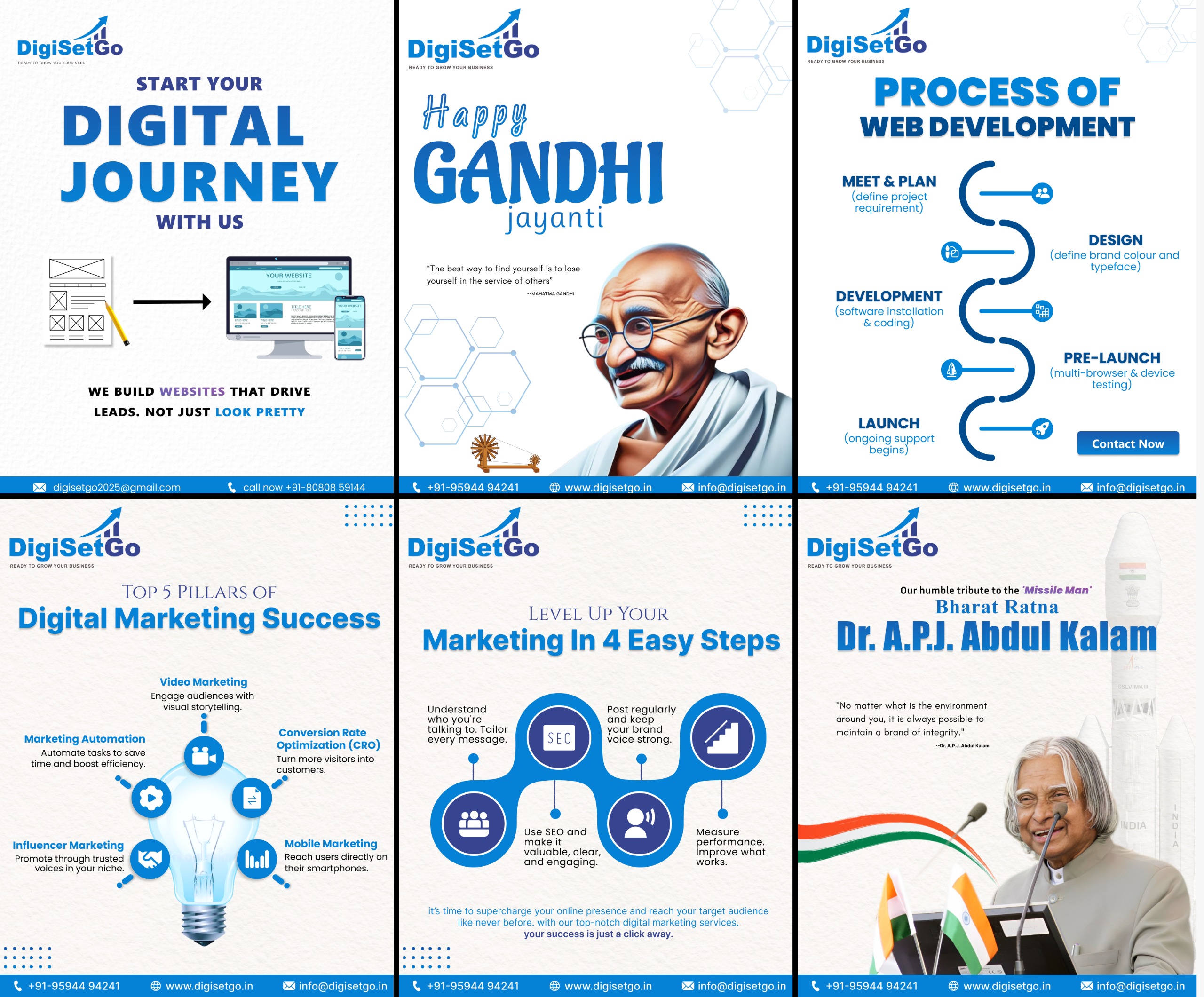 DigiSetGo social media creative design